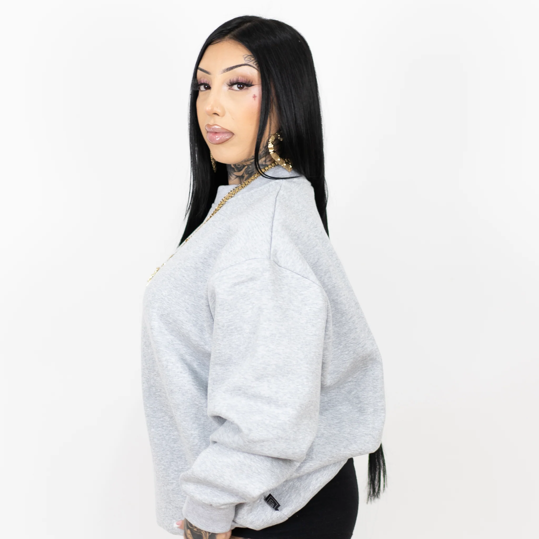FB County 13oz Heavyweight Long Sleeve Crew Neck - Image 8