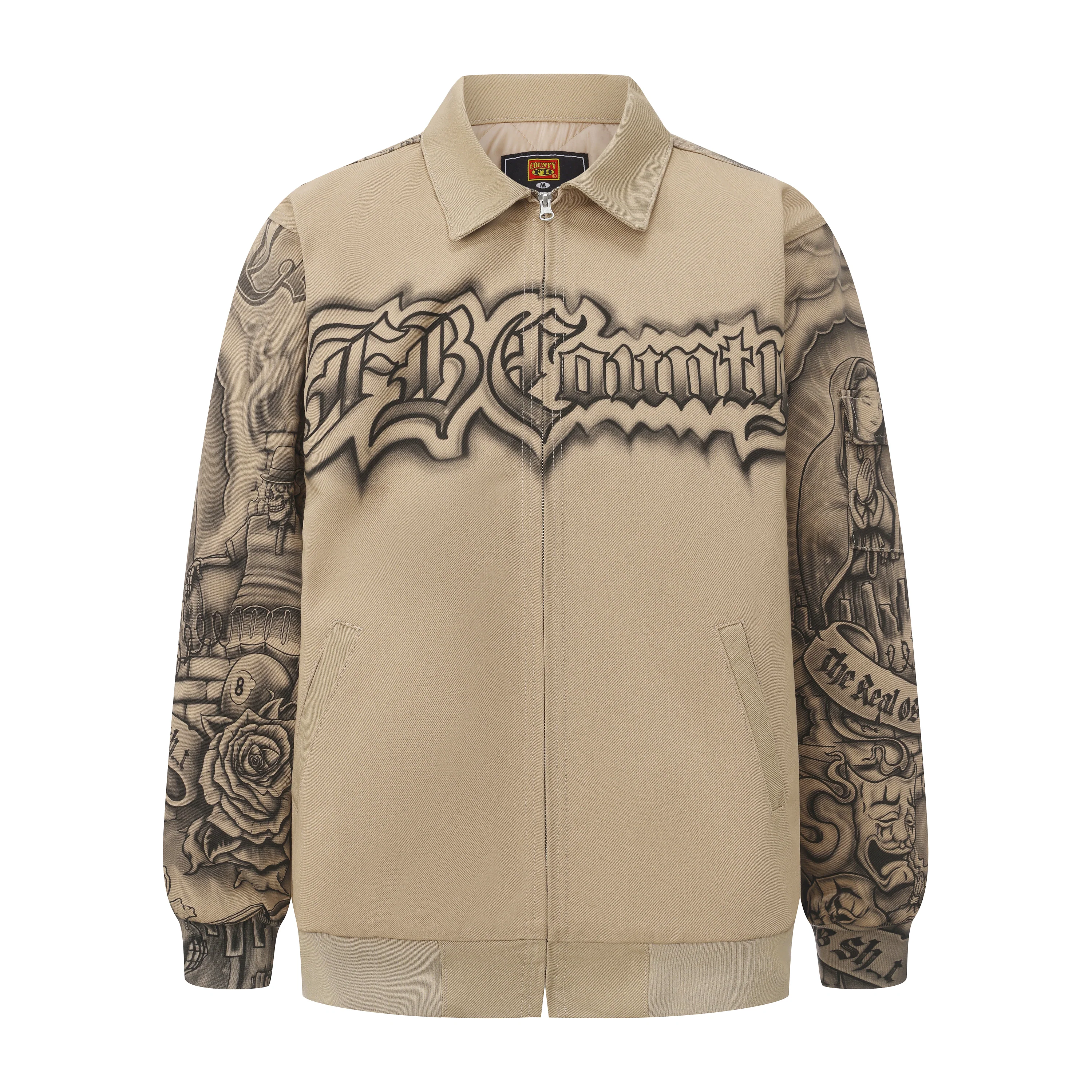 FB County 50/50 Inked Up Mechanics Jacket - Image 9