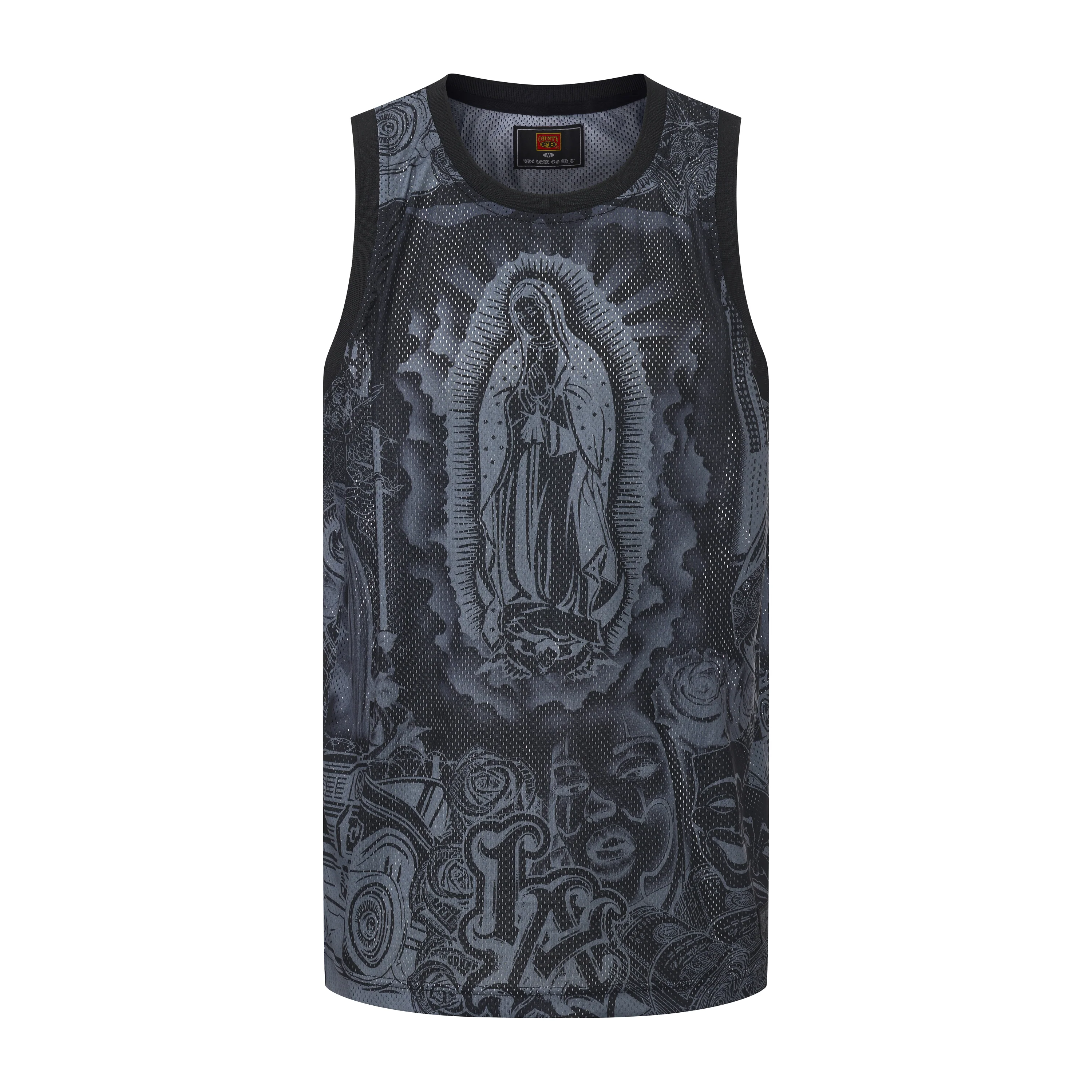 FB County Graffiti Basketball Jersey - Image 3