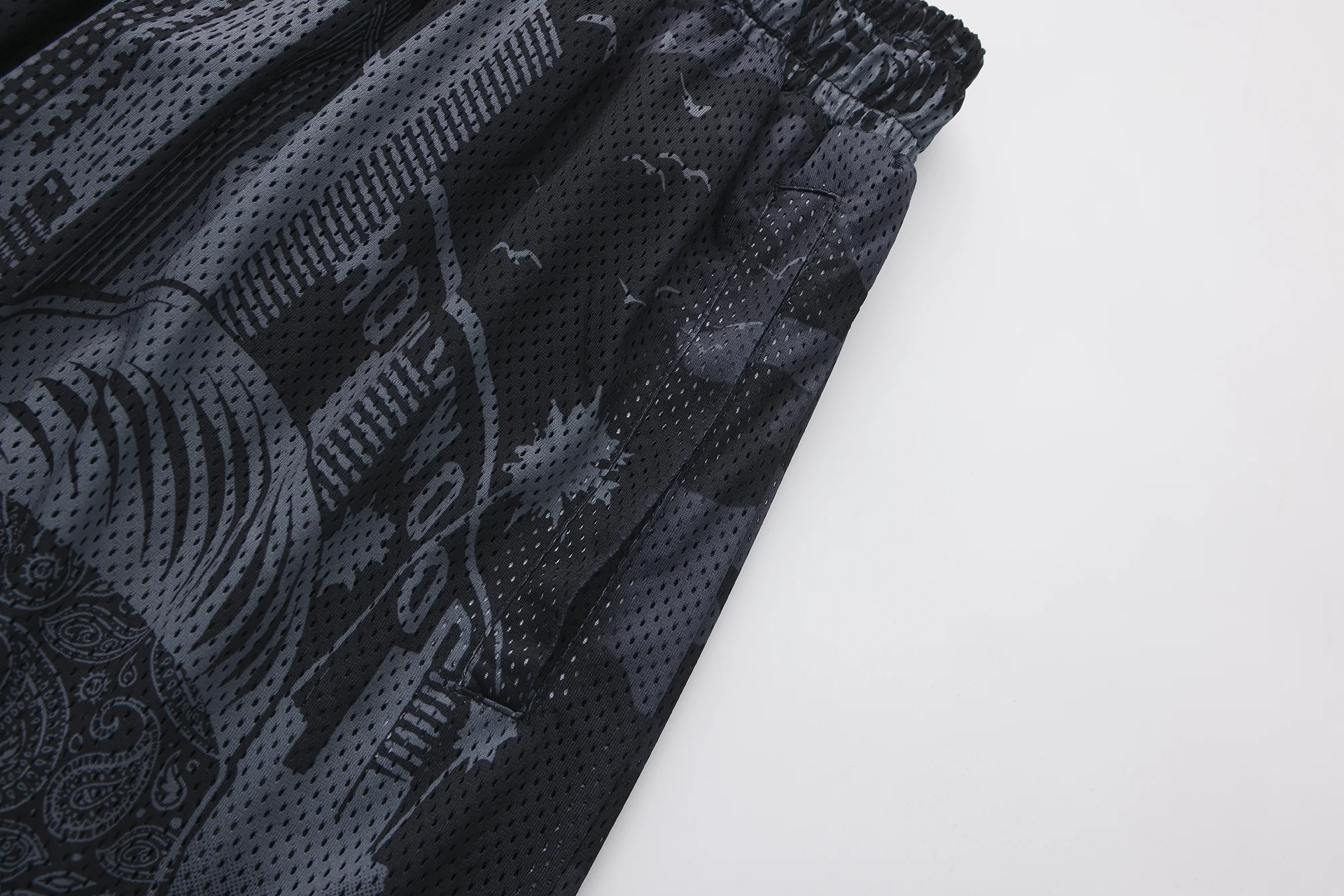 FB County Graffiti Mesh Shorts - Image 14