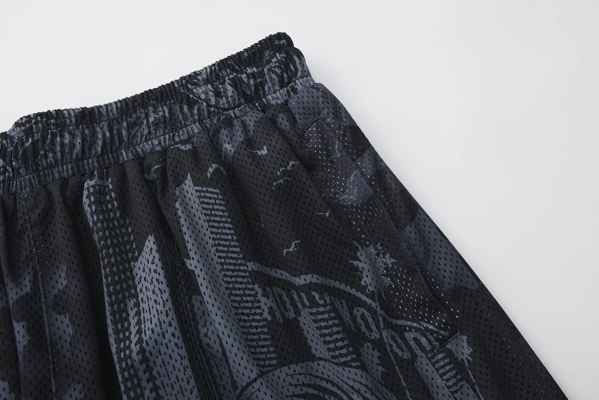 FB County Graffiti Mesh Shorts - Image 16