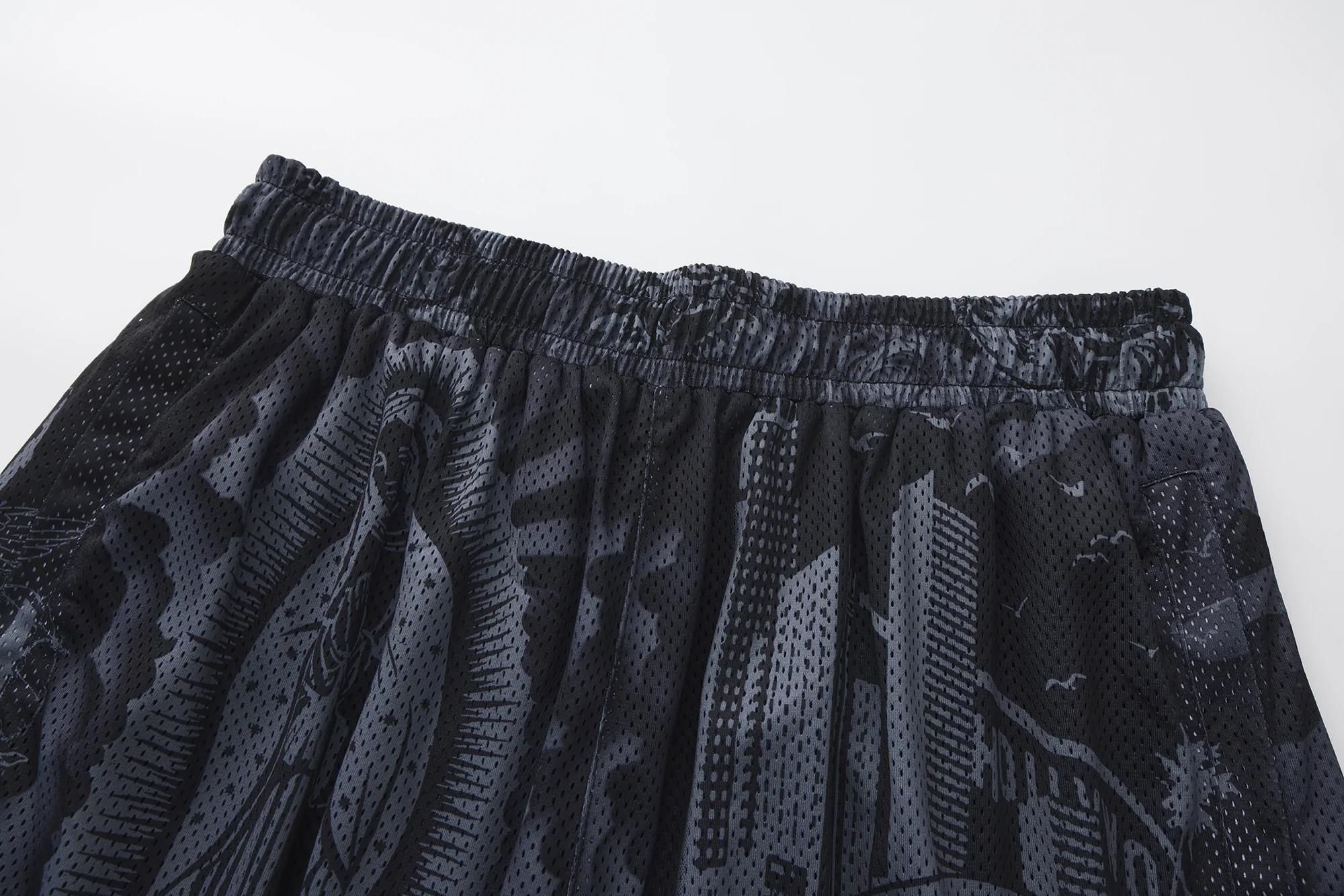 FB County Graffiti Mesh Shorts - Image 17