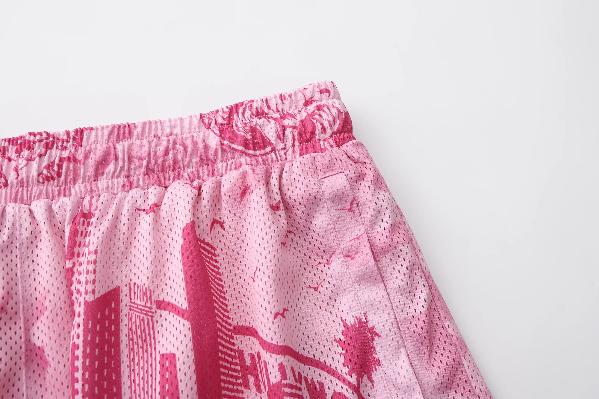 FB County Graffiti Mesh Shorts - Image 18