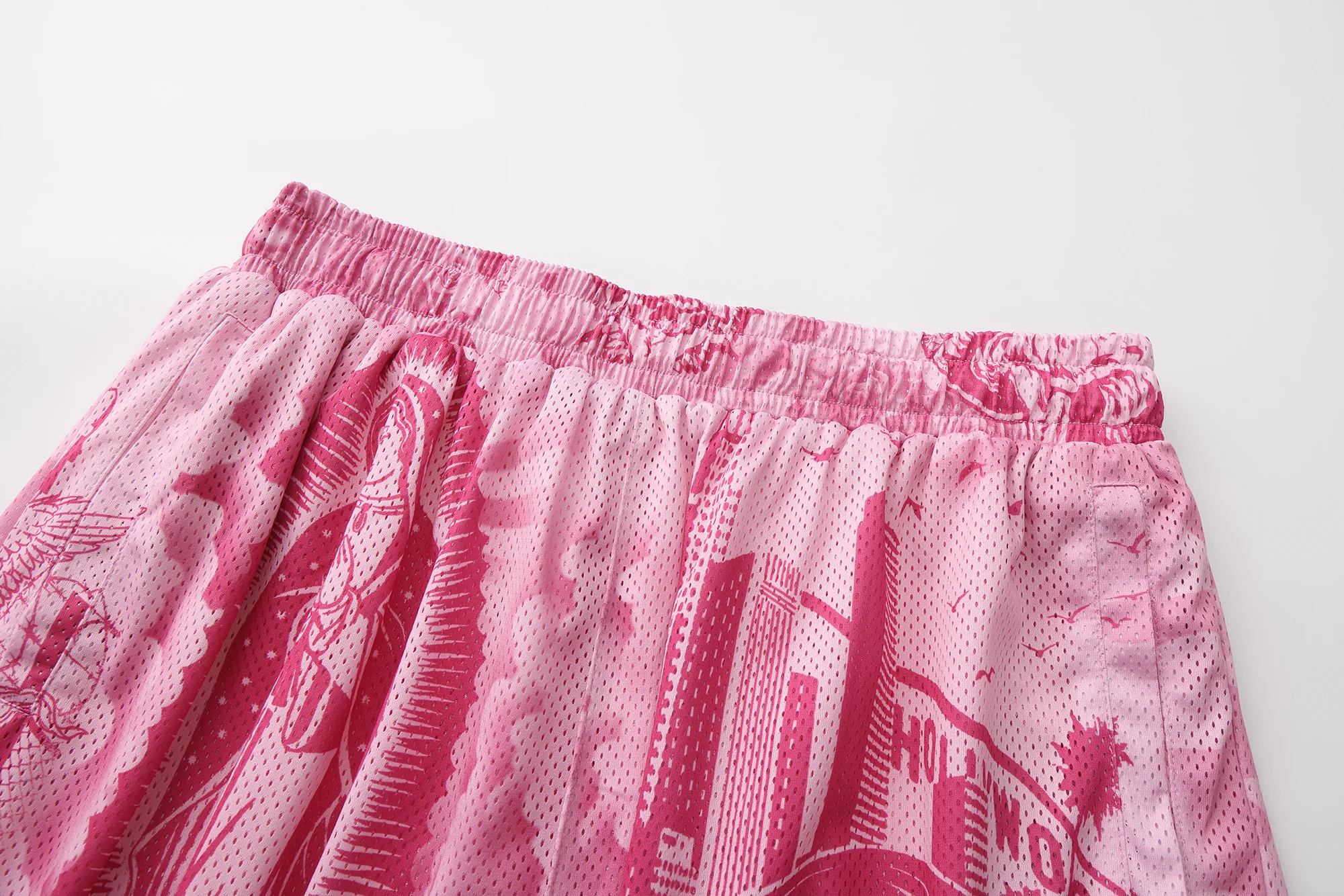FB County Graffiti Mesh Shorts - Image 19