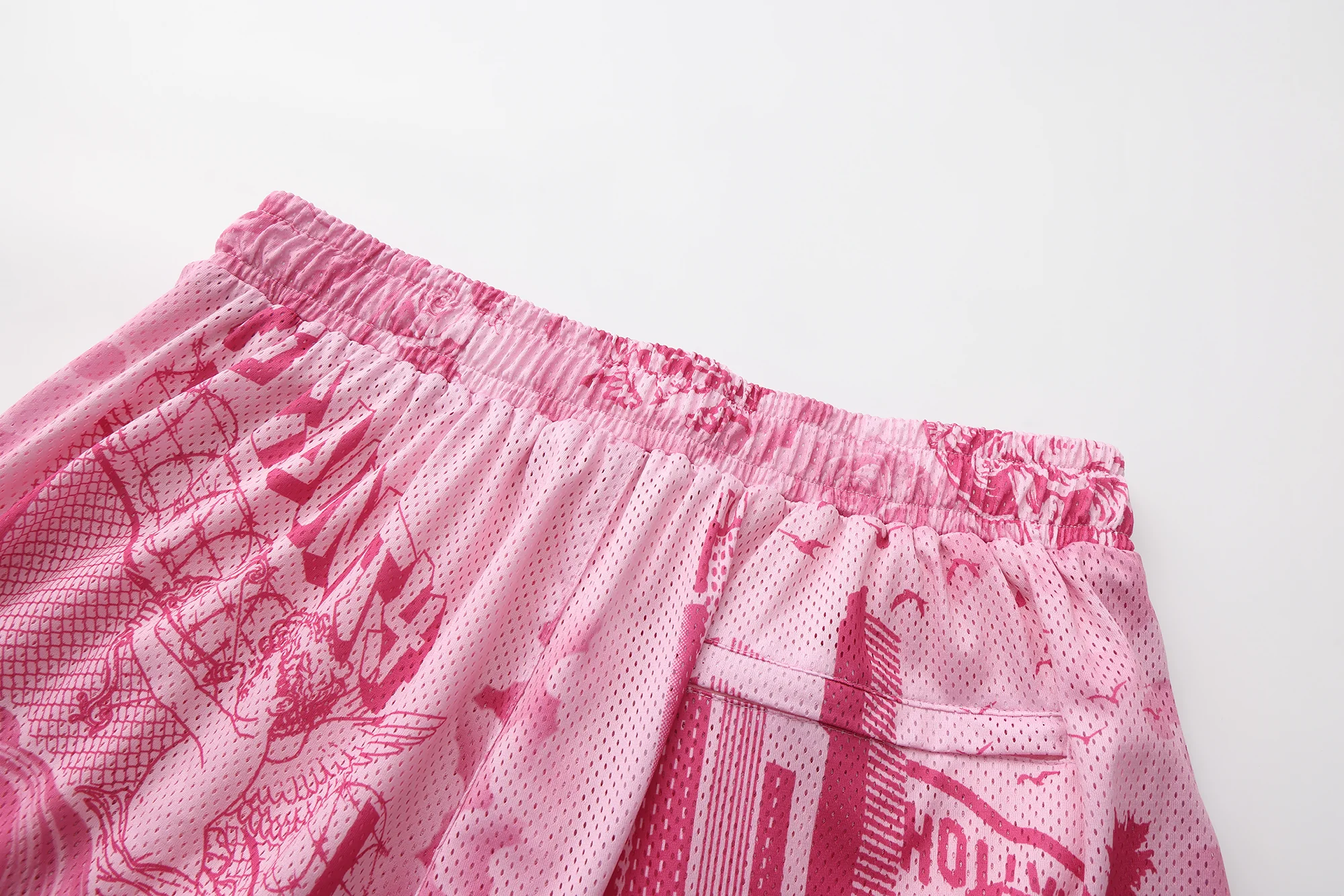 FB County Graffiti Mesh Shorts - Image 22