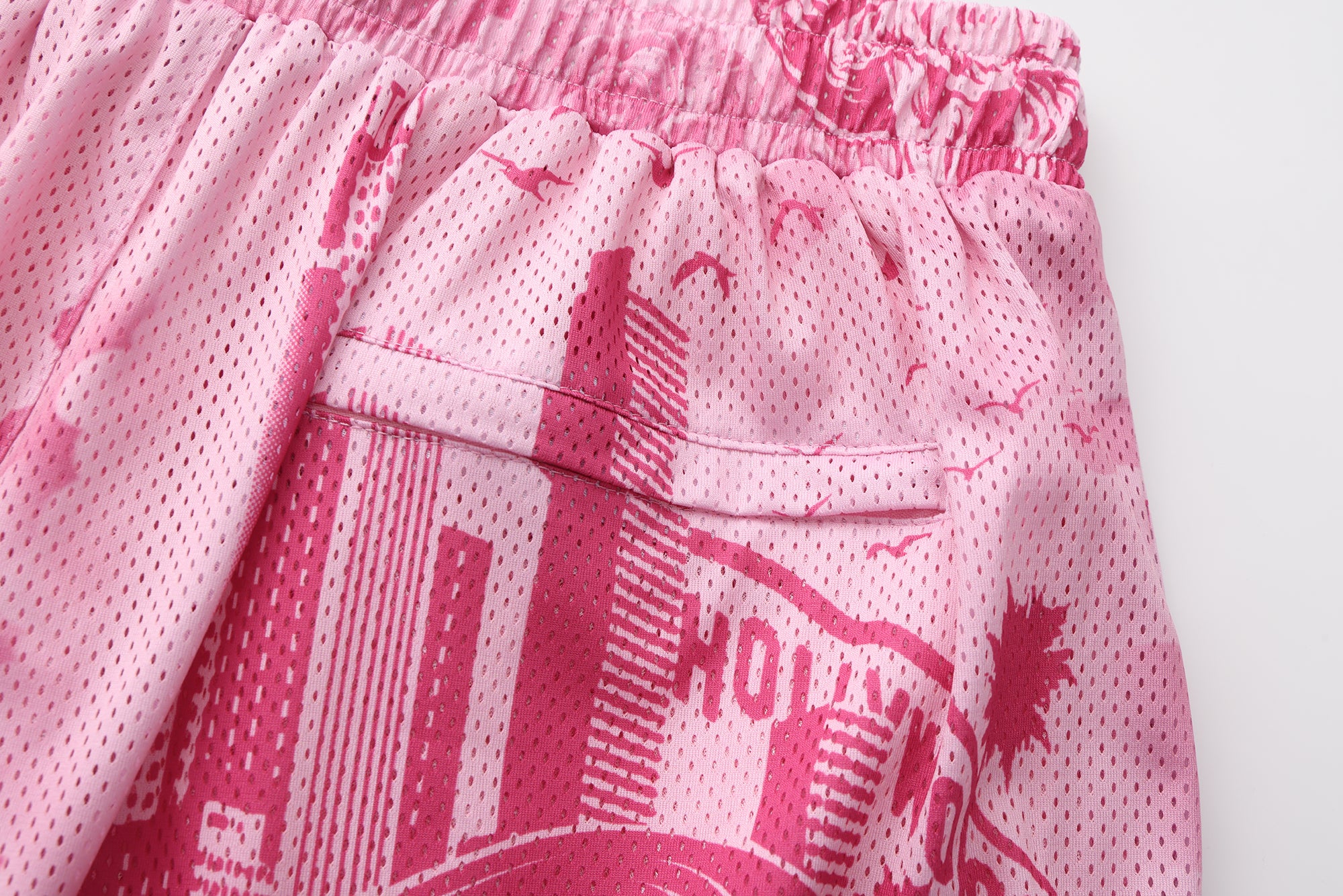 FB County Graffiti Mesh Shorts - Image 25