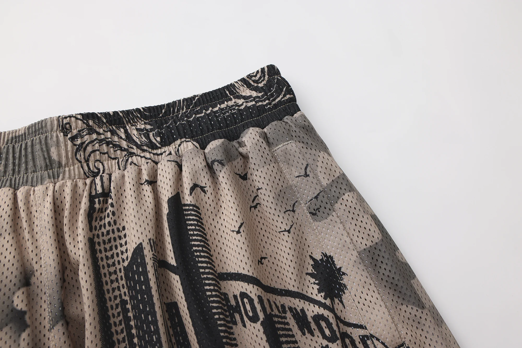 FB County Graffiti Mesh Shorts - Image 30
