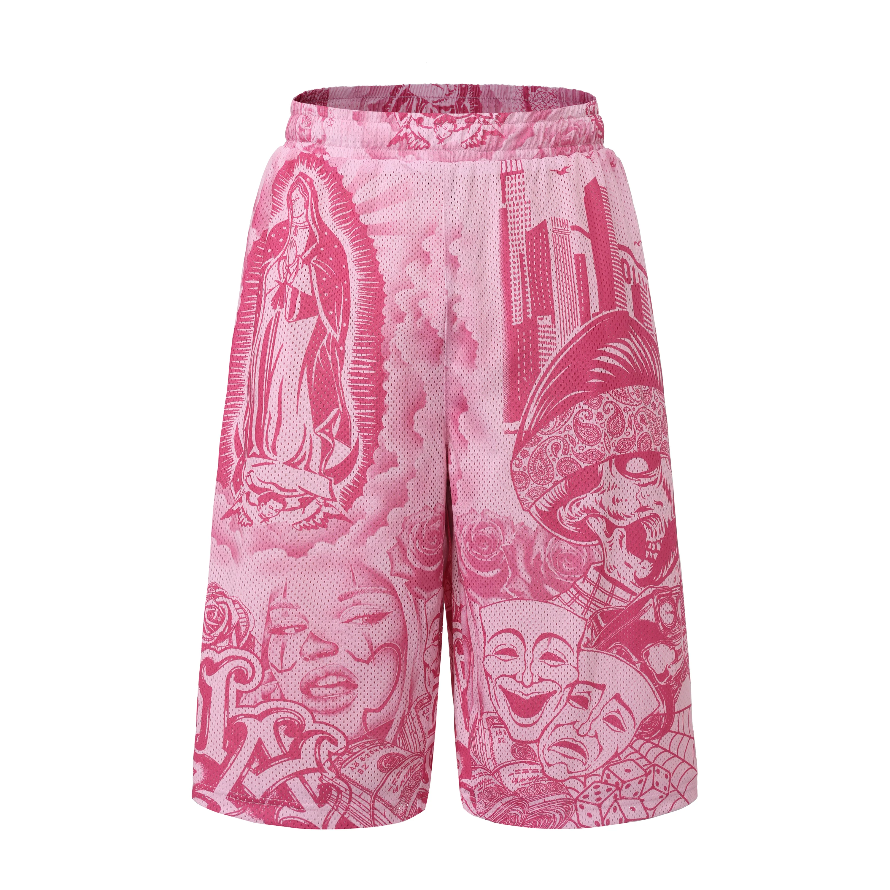 FB County Graffiti Mesh Shorts - Image 6