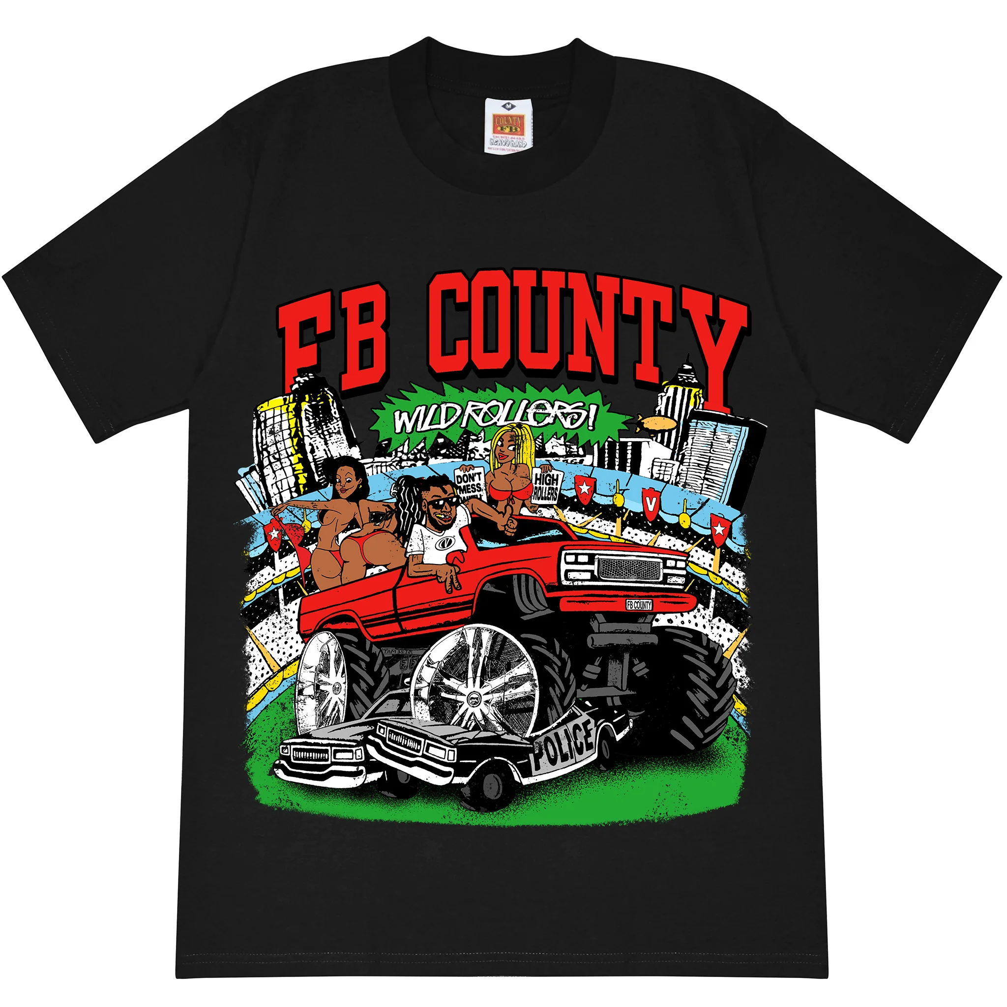 FB County Graphic Heavy Hard T-Shirts - (JUMBO PRINTS) - Image 6