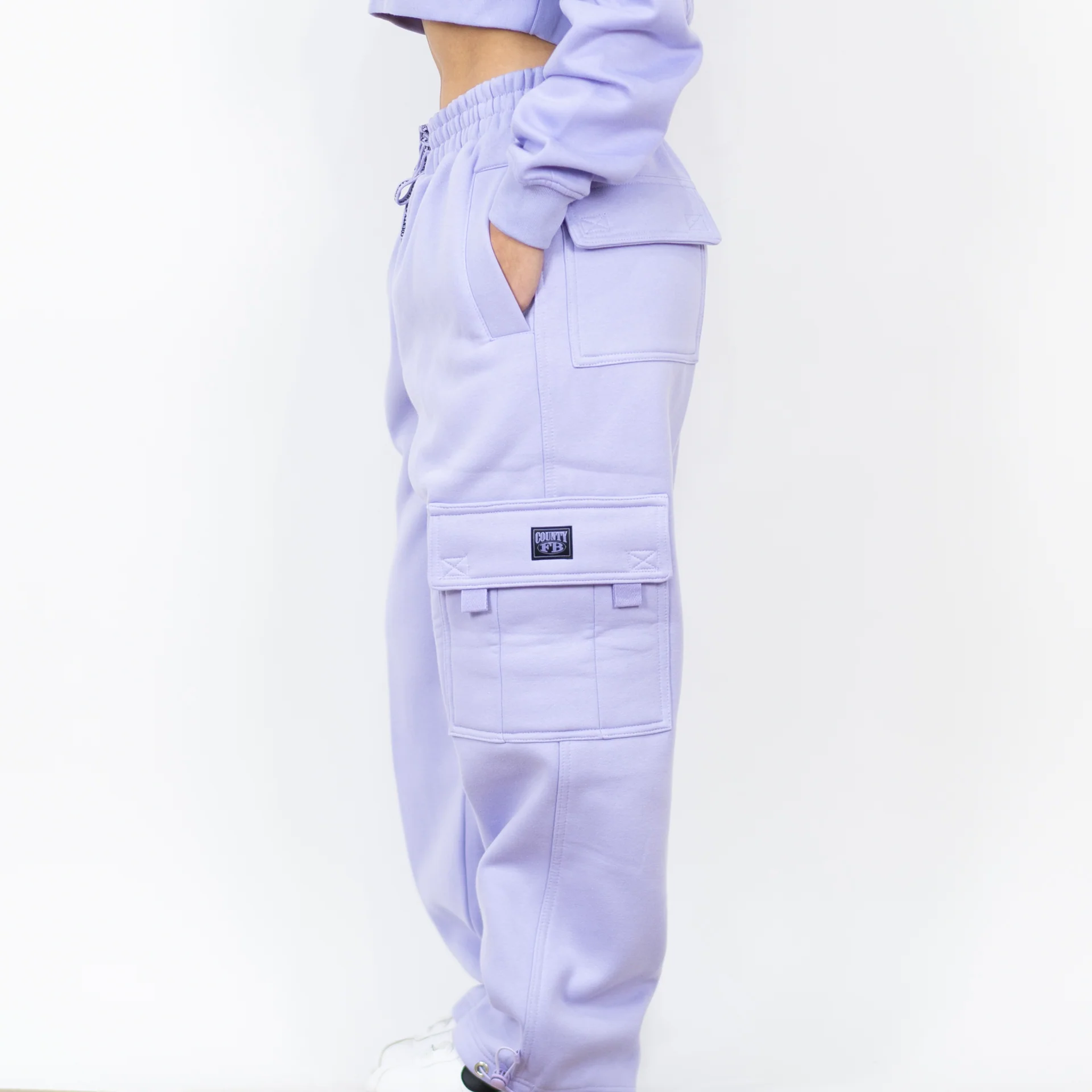FB County Heavyweight Baggy Cargo Sweatpants - Image 26