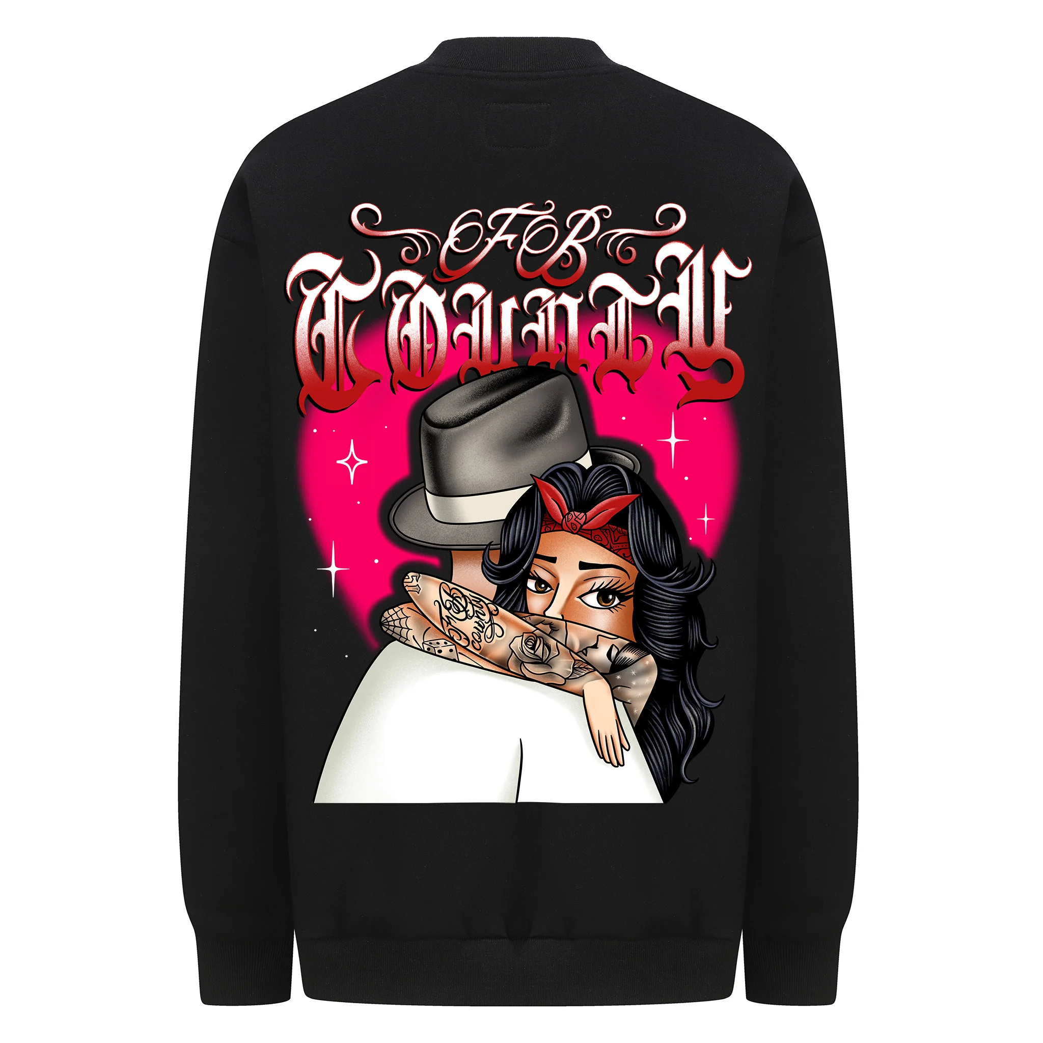 FB County Heavyweight Oversized Love Graphic Fleece Crewneck - Image 5