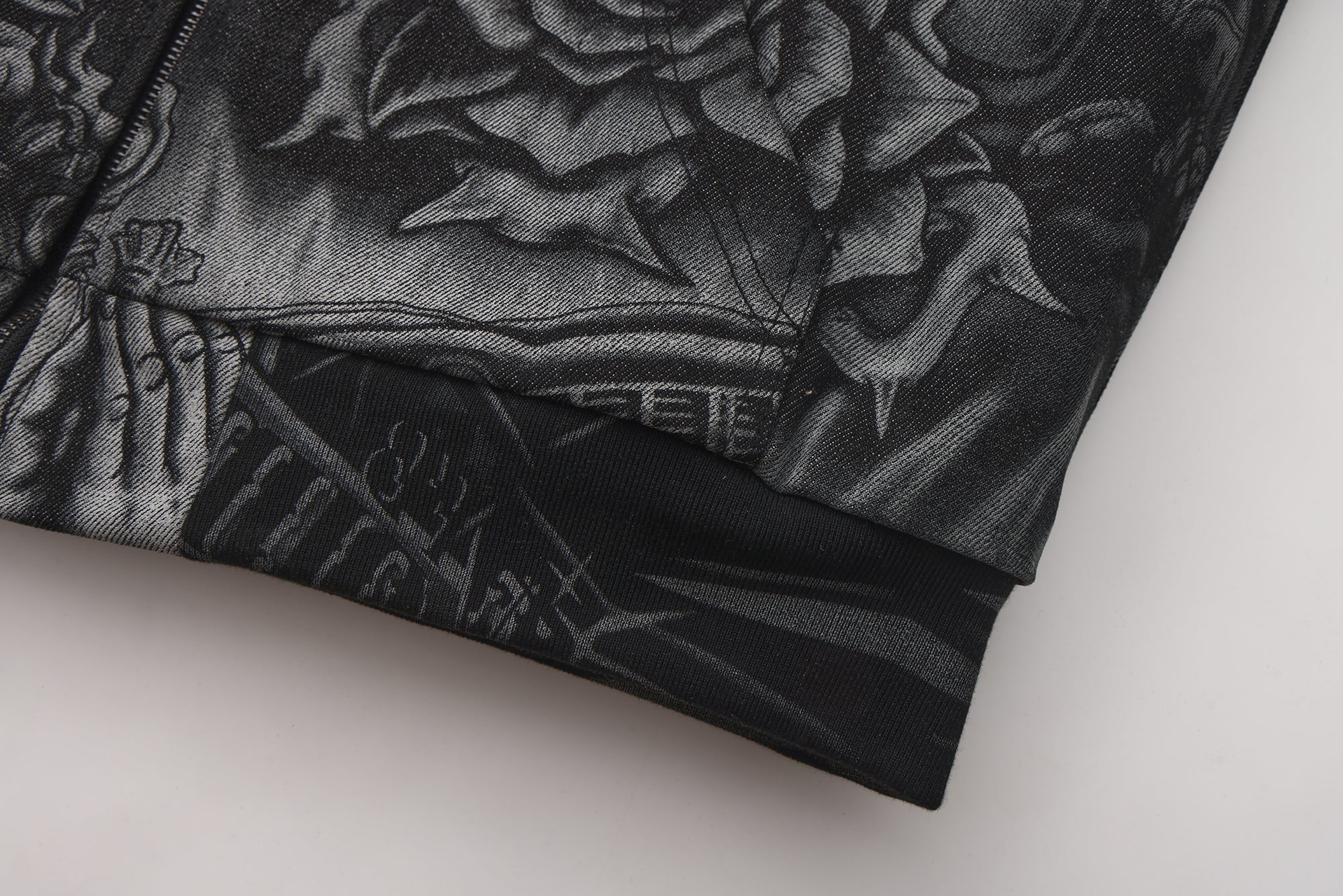 FB County Inked Up Cozy Denim Jacket - Image 10
