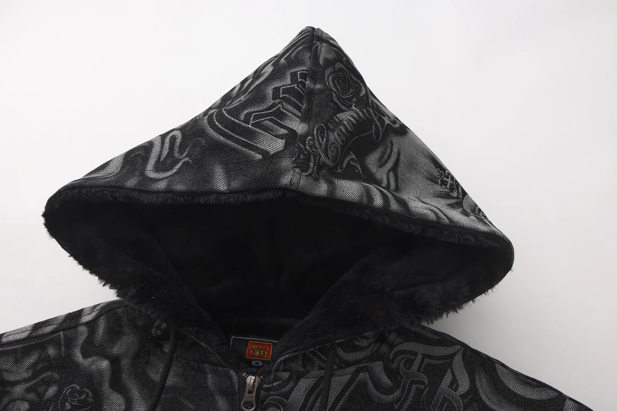 FB County Inked Up Cozy Denim Jacket - Image 16
