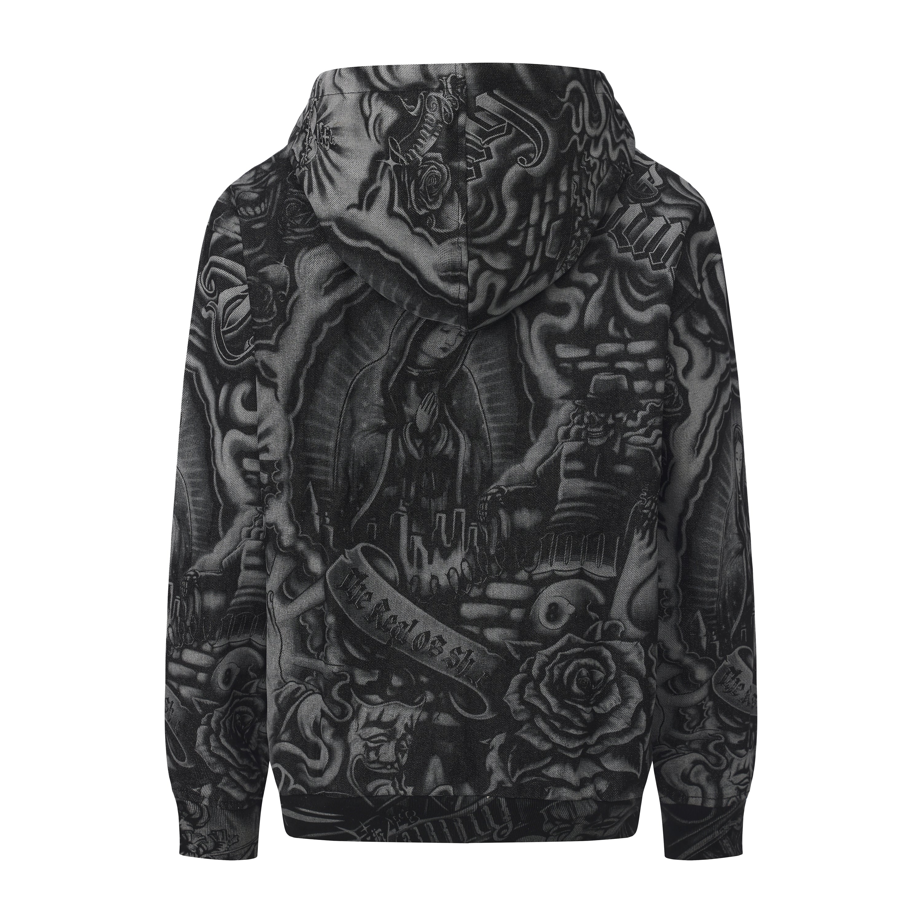 FB County Inked Up Cozy Denim Jacket - Image 6
