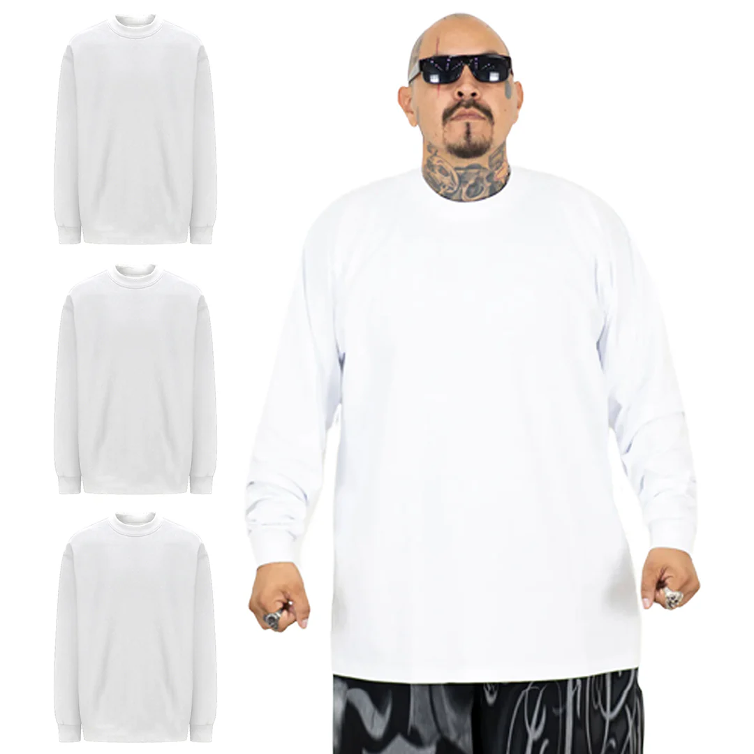 FB County Long Sleeve Heavy Hard T-Shirt (3-Pack) - Image 2