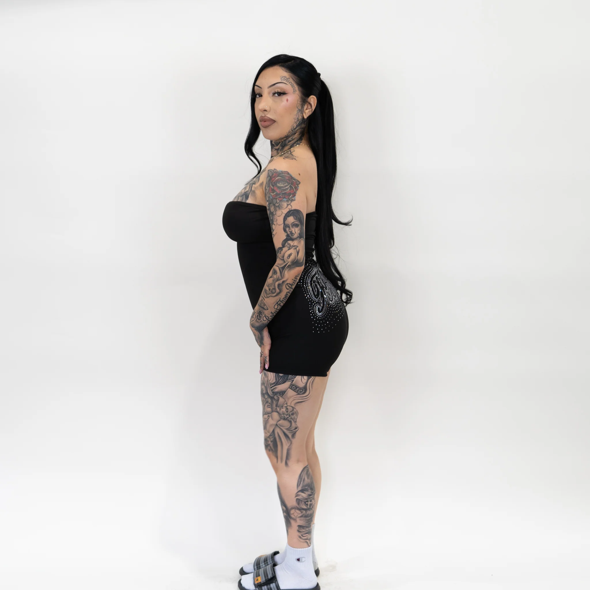 FB County Rhinestone Romper - Image 4