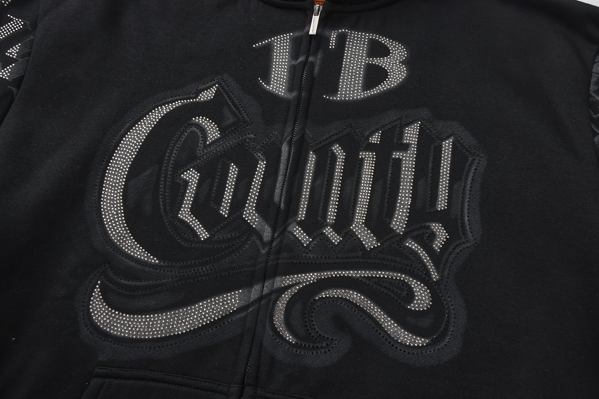 FB County Rhinestone Tatted Up Hoodie - Image 14
