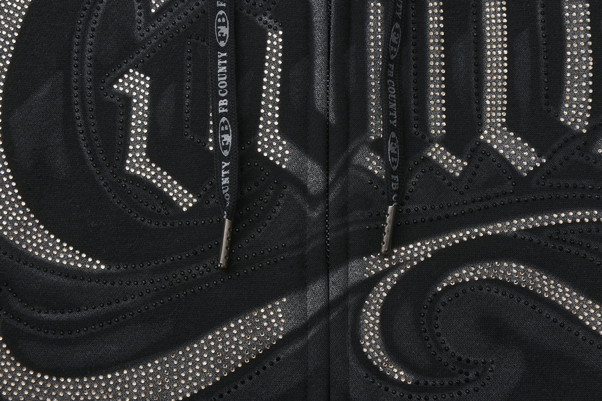 FB County Rhinestone Tatted Up Hoodie - Image 15