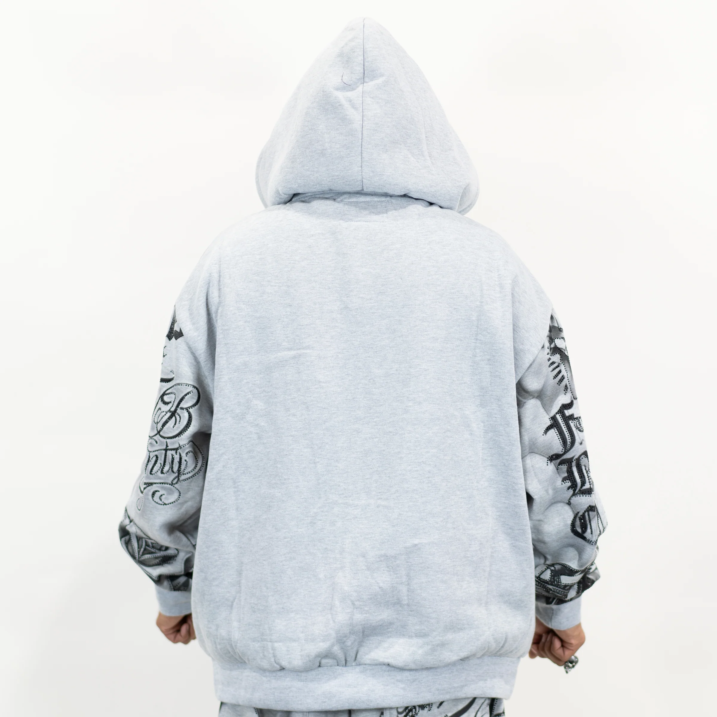FB County Rhinestone Tatted Up Hoodie - Image 25