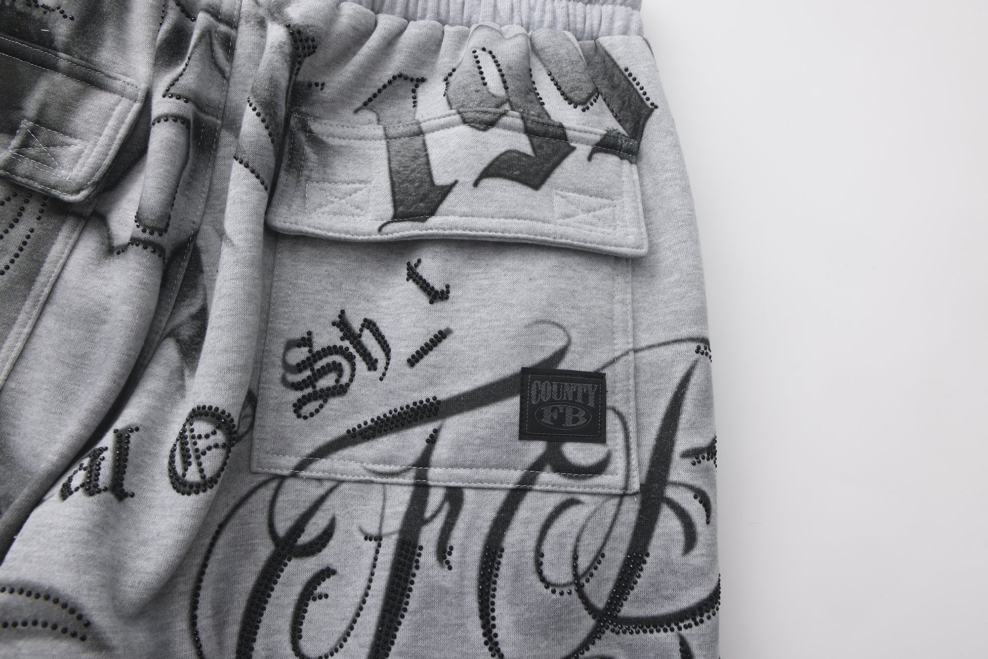FB County Rhinestone Tatted Up Sweatpant - Image 24