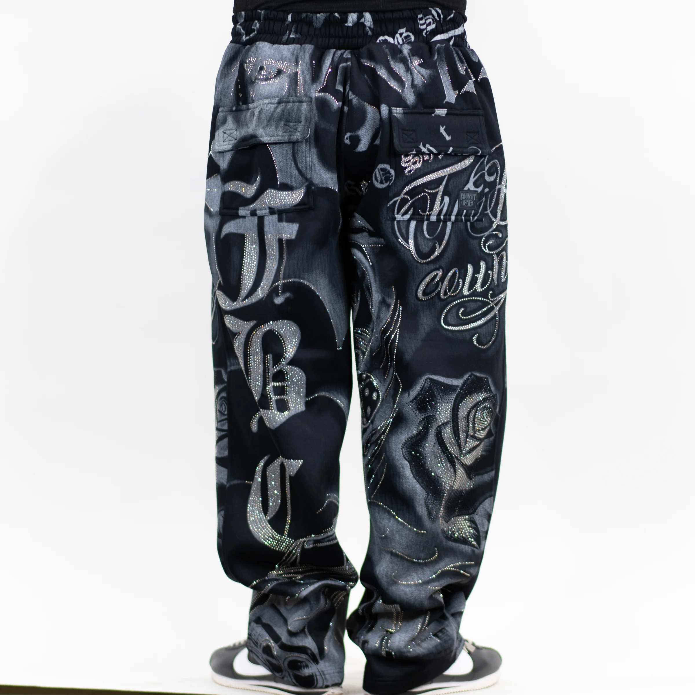 FB County Rhinestone Tatted Up Sweatpant - Image 28