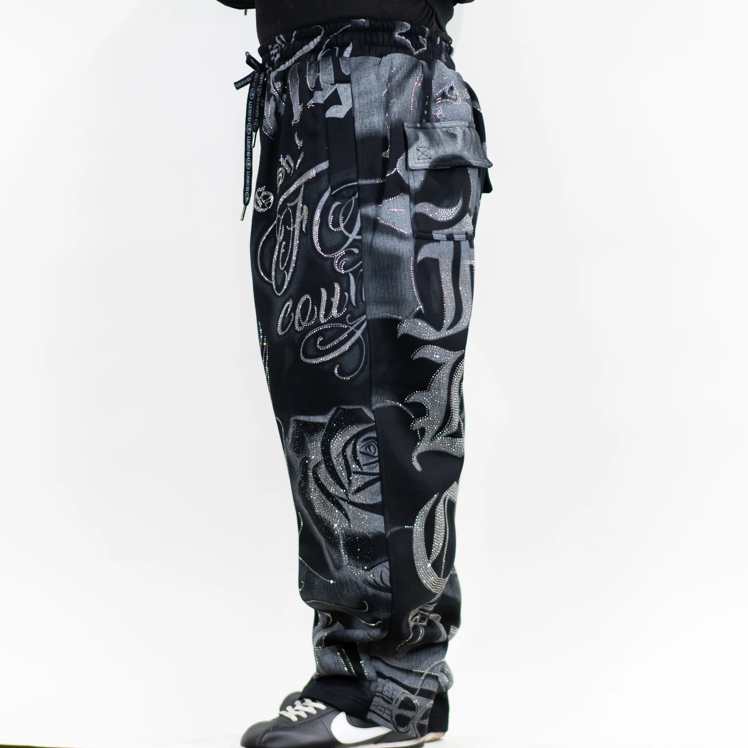 FB County Rhinestone Tatted Up Sweatpant - Image 29