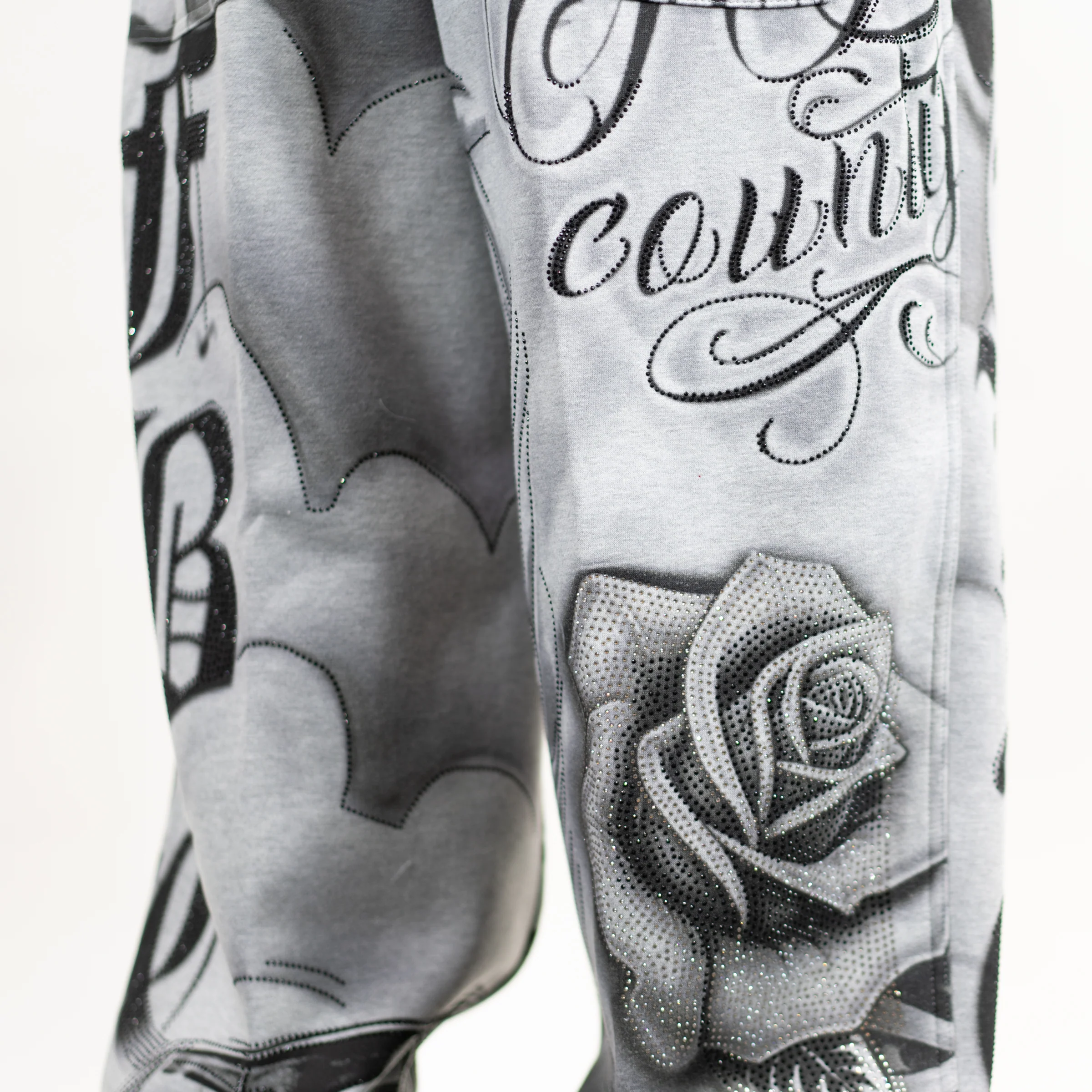 FB County Rhinestone Tatted Up Sweatpant - Image 30