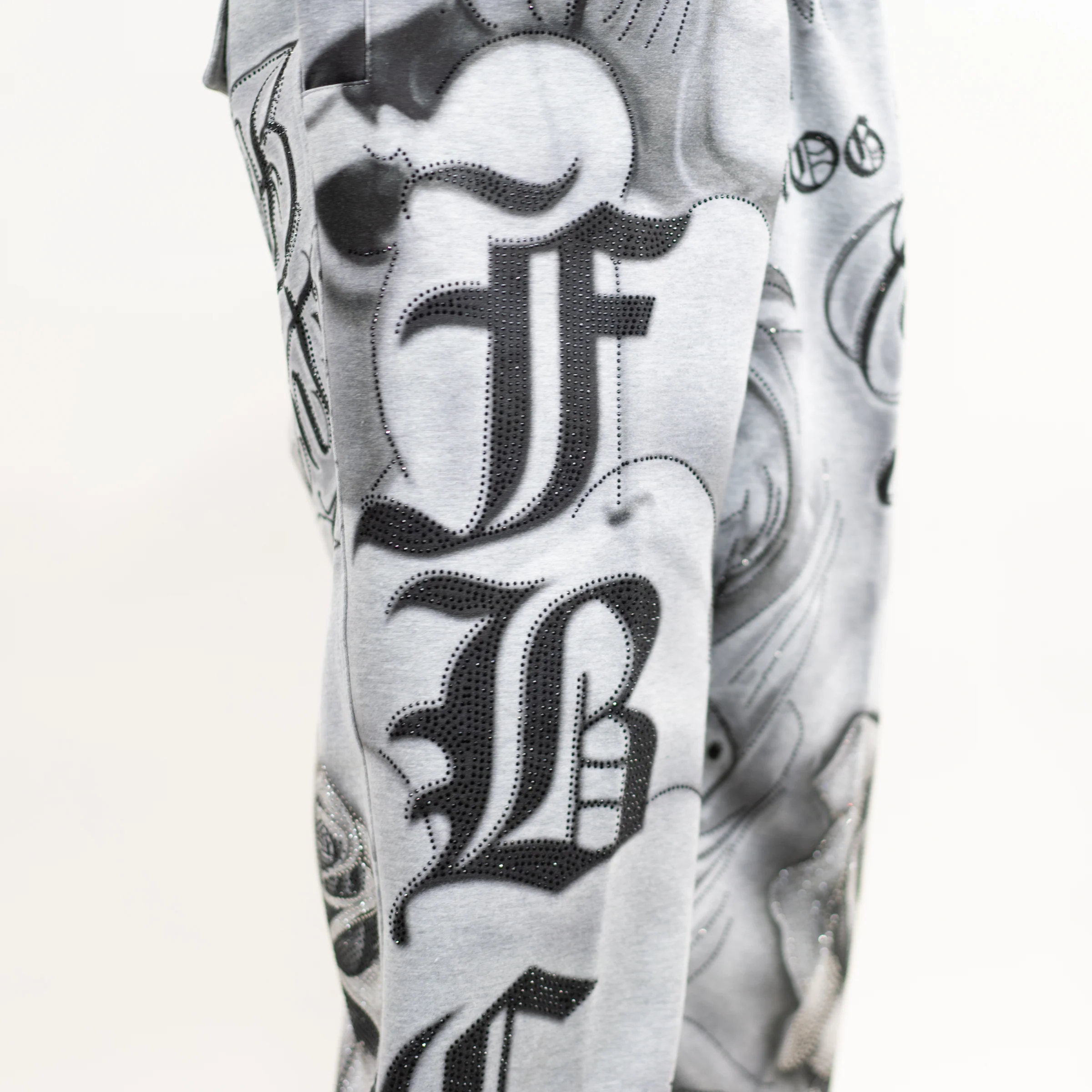 FB County Rhinestone Tatted Up Sweatpant - Image 31
