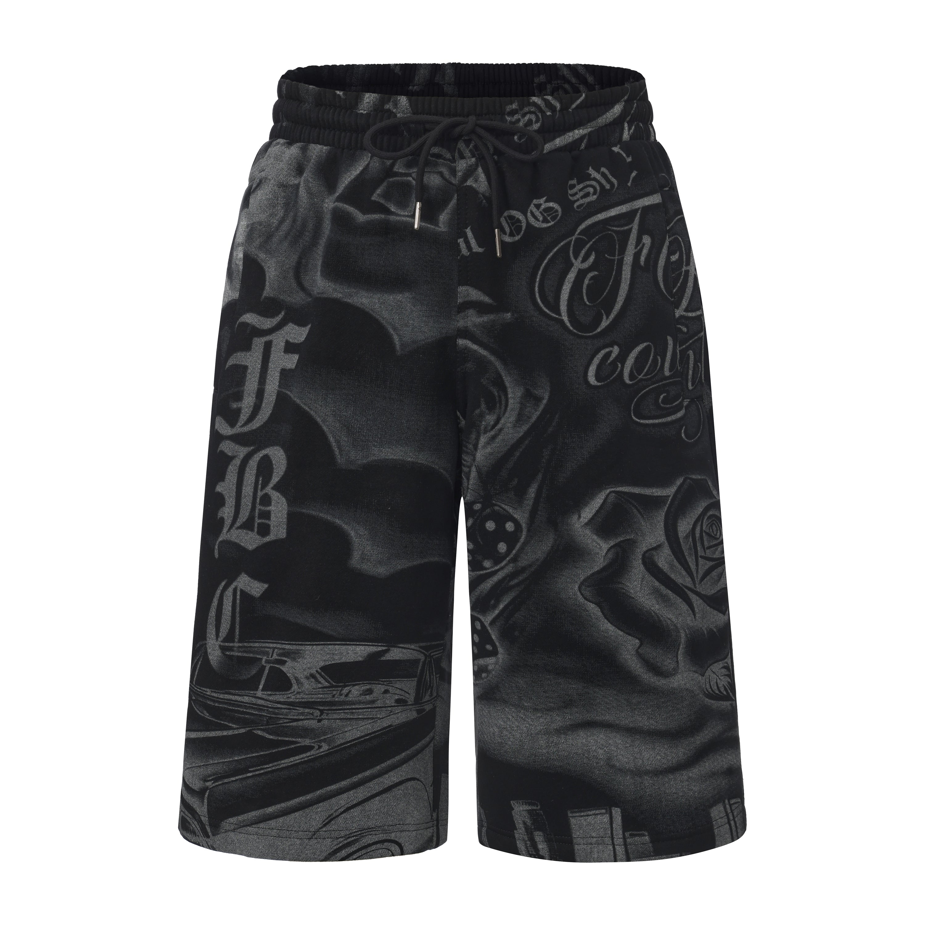 FB County Tatted Up Baggy Fleece Shorts - Image 8