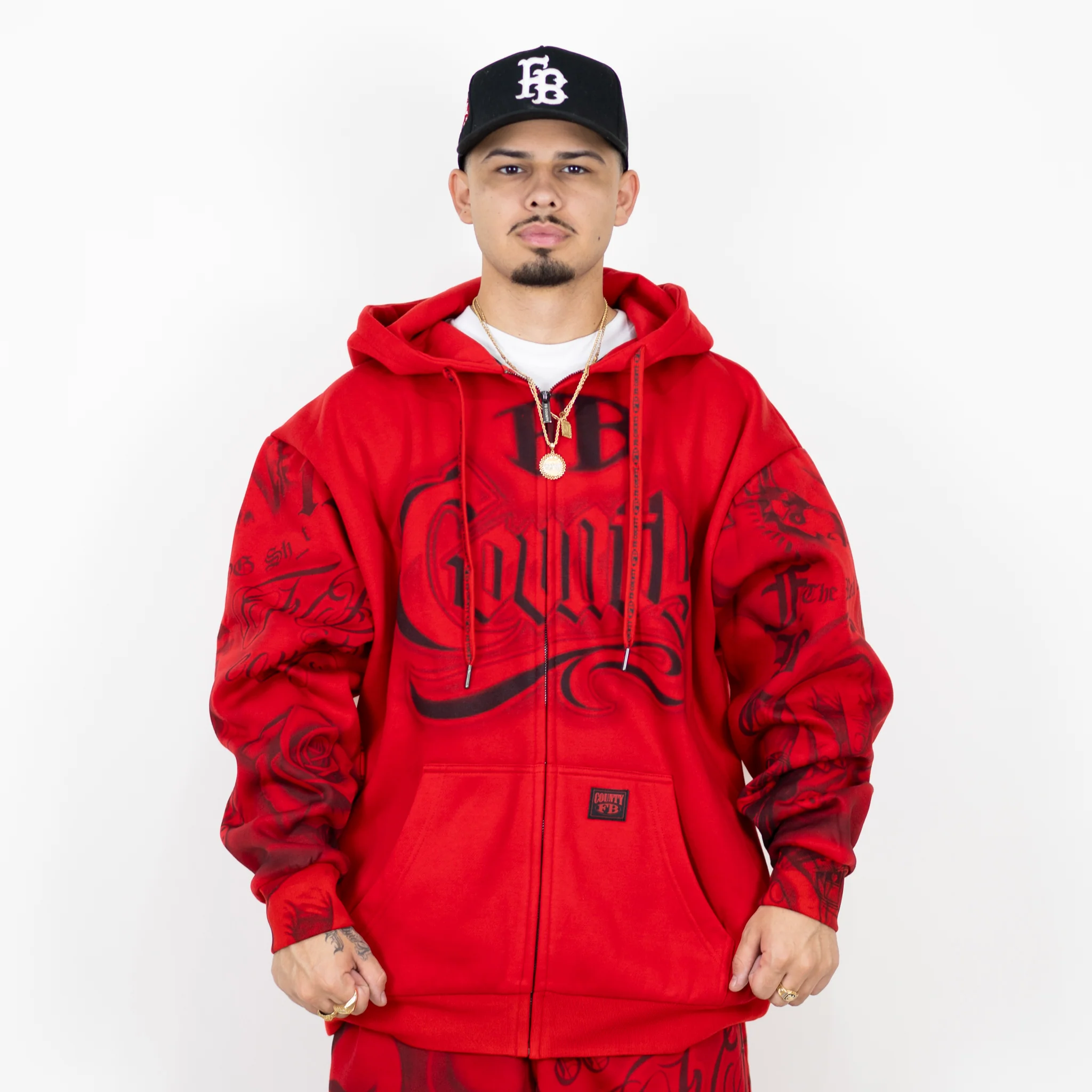FB County Tatted Up Hoodie - Image 5
