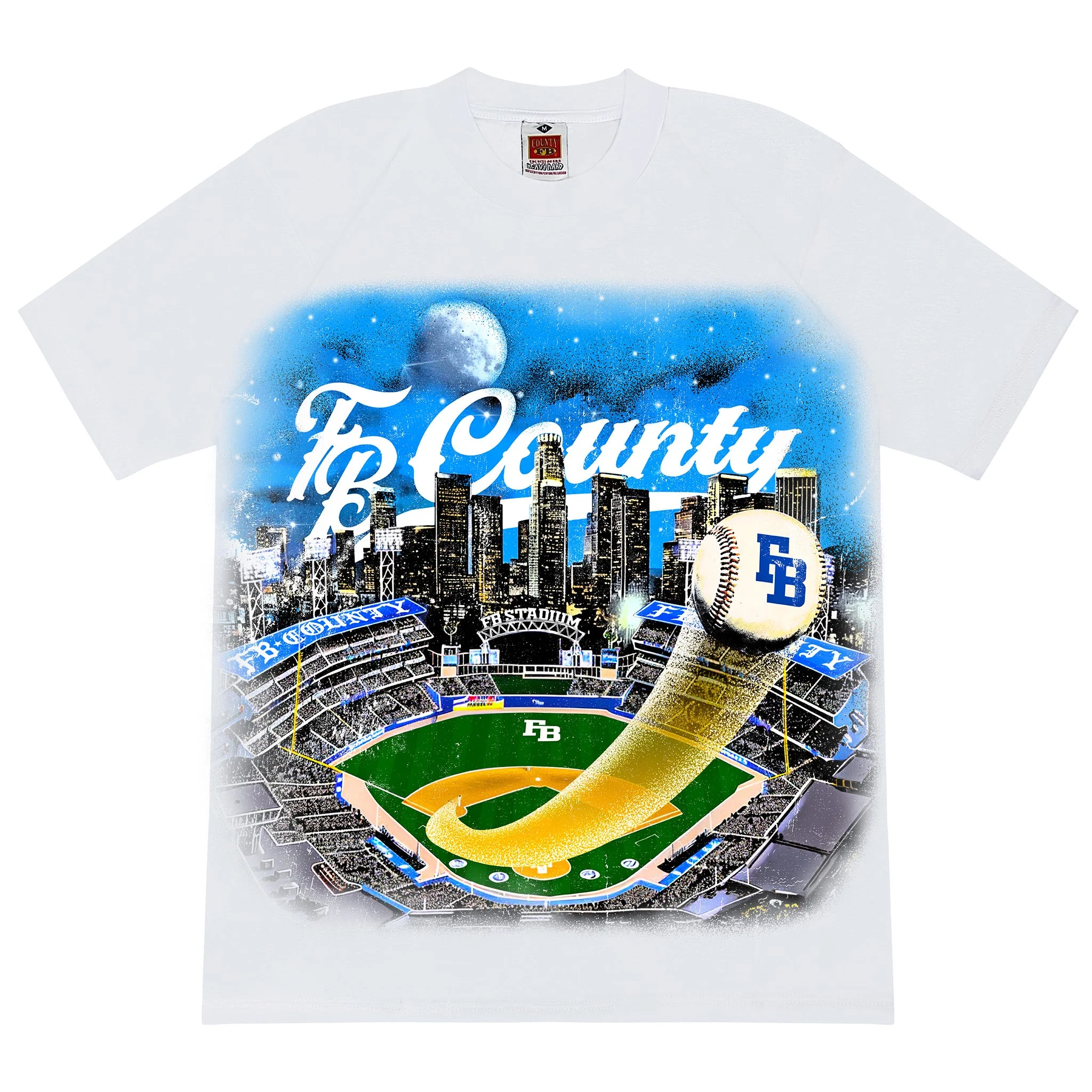 NEW FB County Graphic Heavy Hard T-Shirts - (JUMBO PRINTS) - Image 5