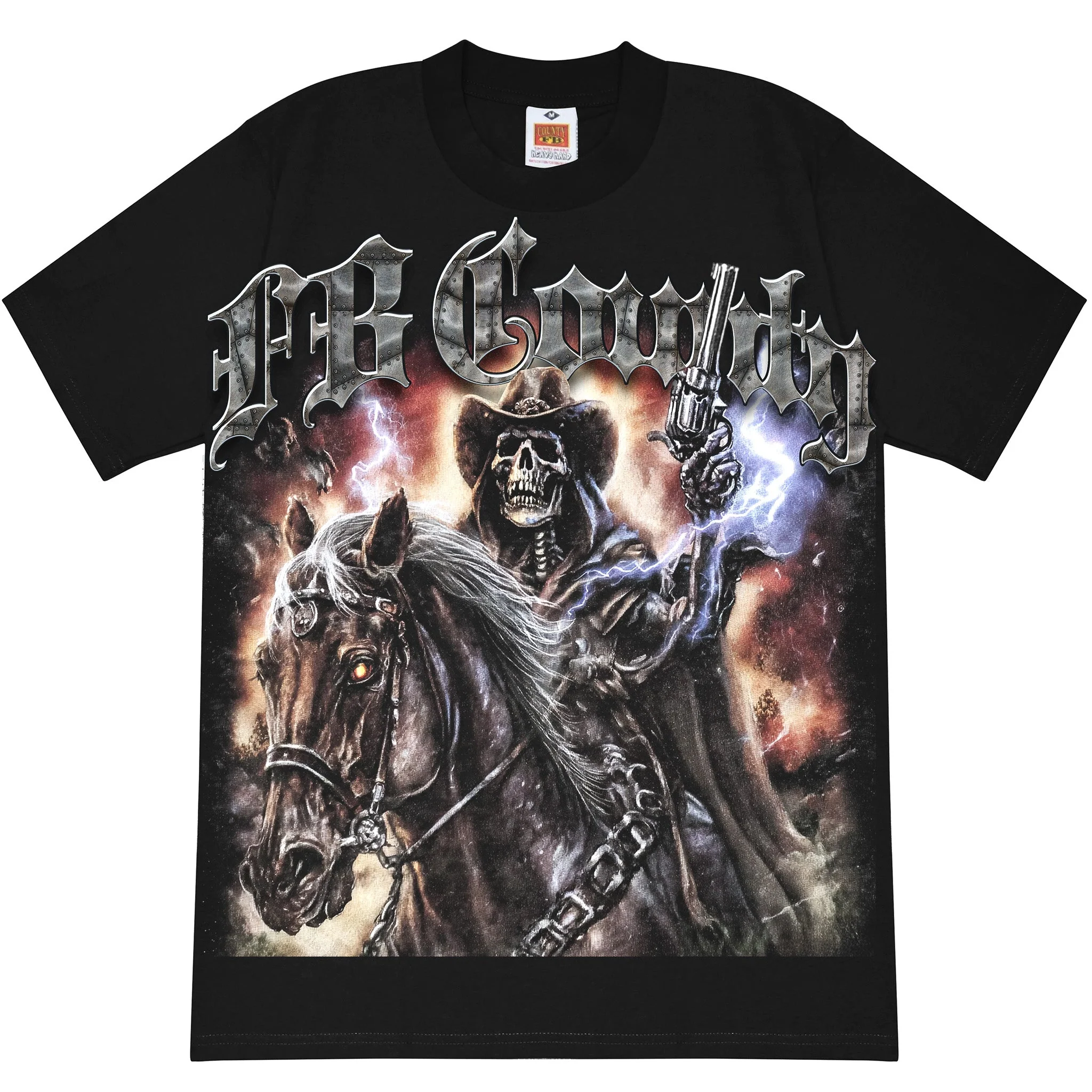 NEW FB County Graphic Heavy Hard T-Shirts - (JUMBO PRINTS) - Image 9