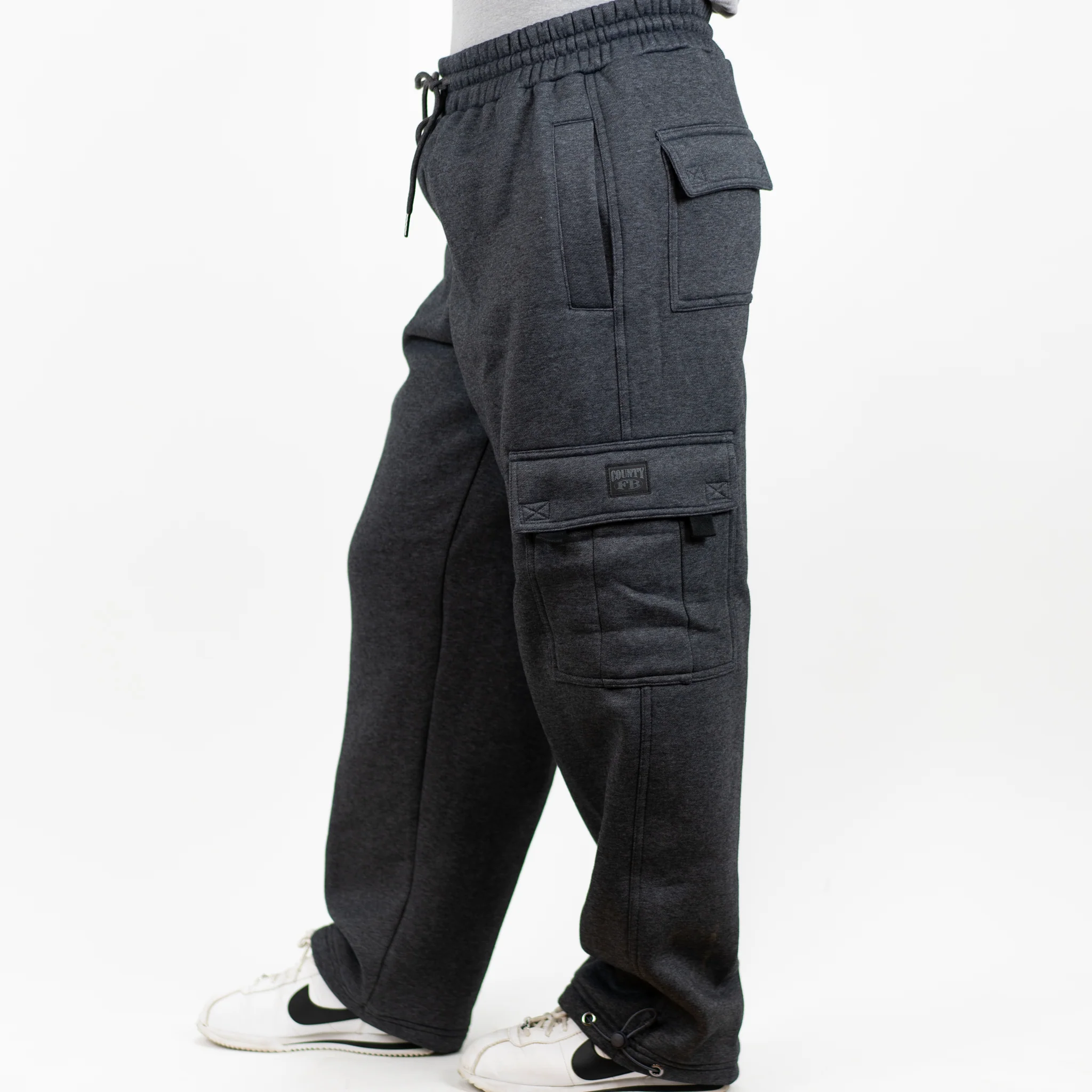 FB County Heavyweight Baggy Cargo Sweatpants - Image 16