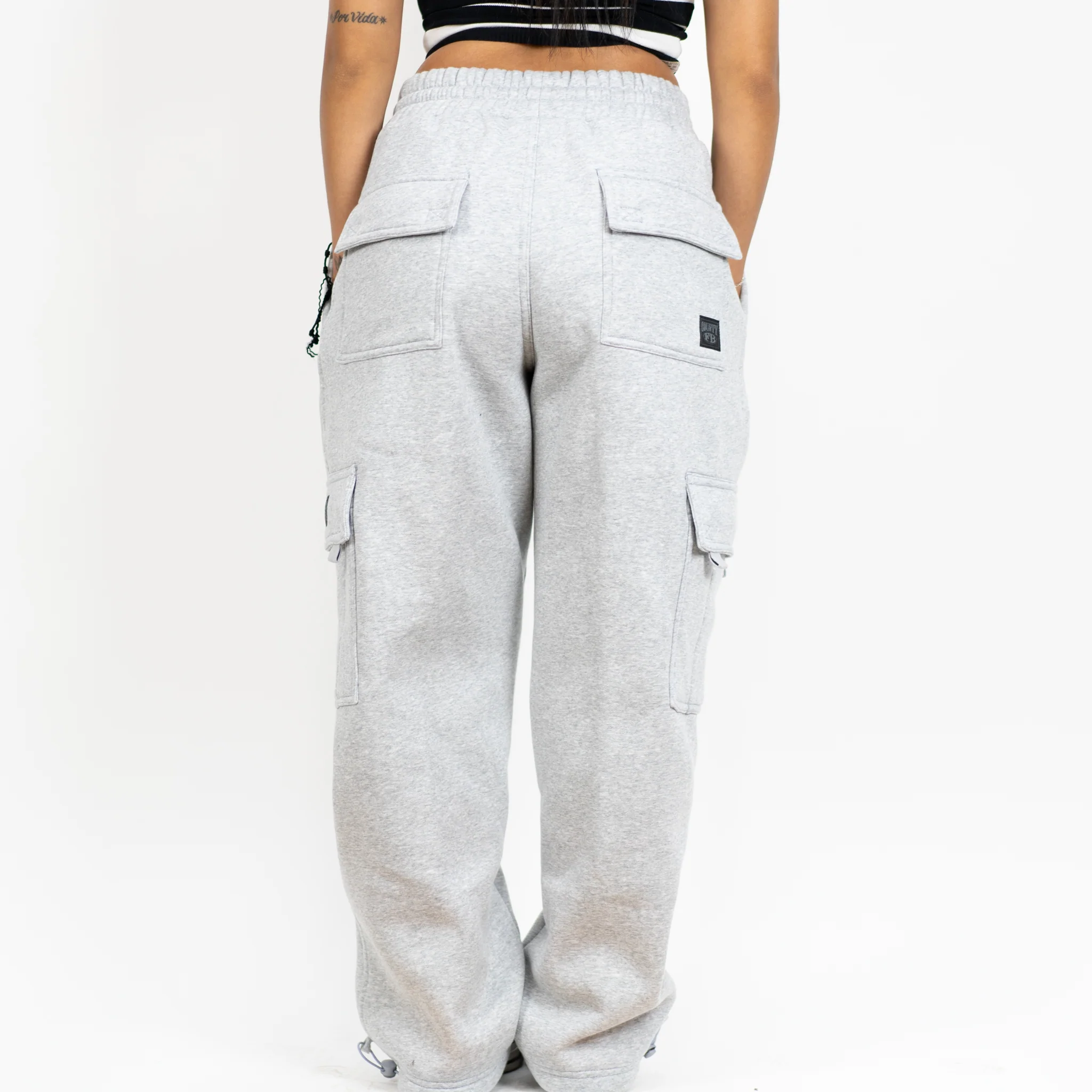 FB County Heavyweight Baggy Cargo Sweatpants - Image 21