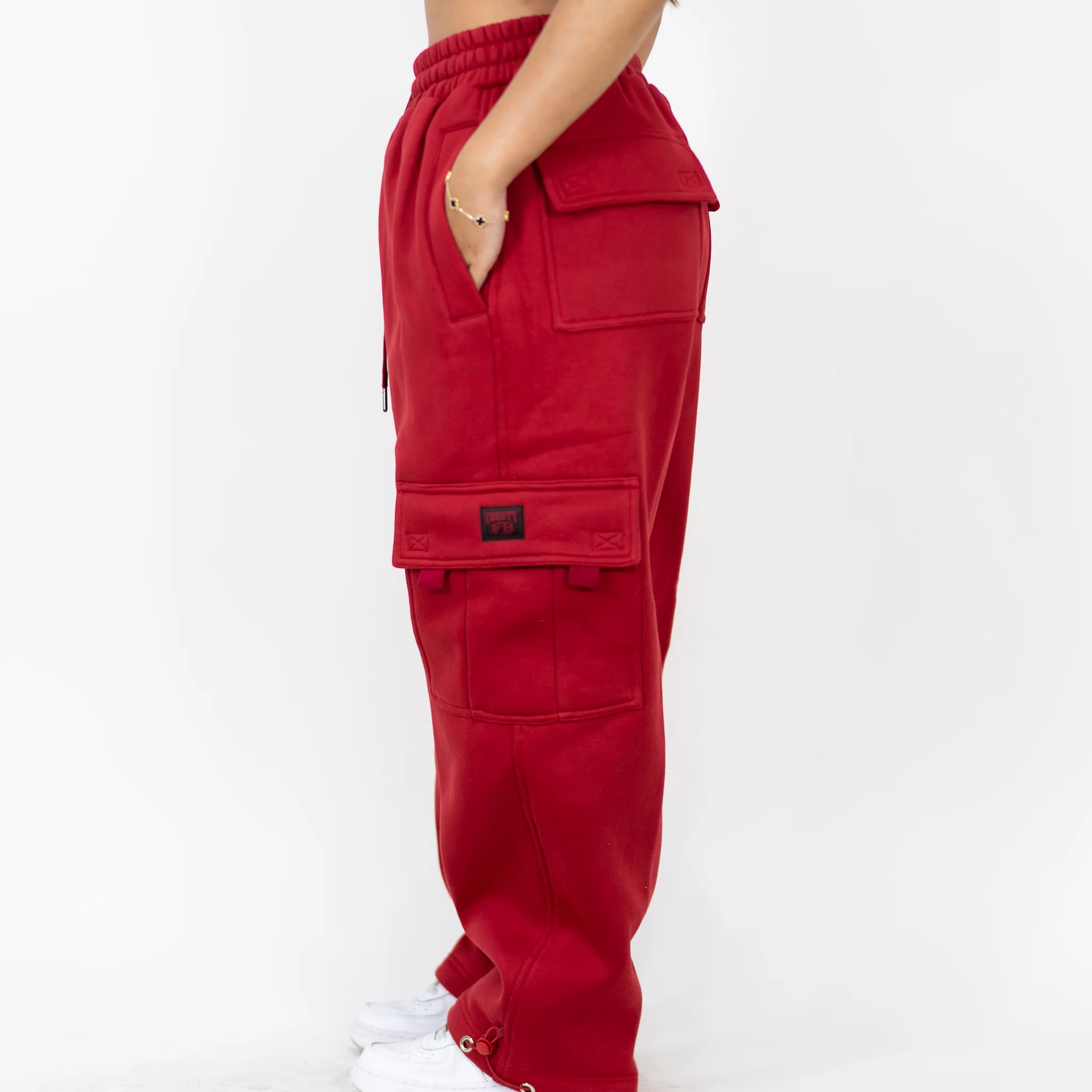 FB County Heavyweight Baggy Cargo Sweatpants - Image 35