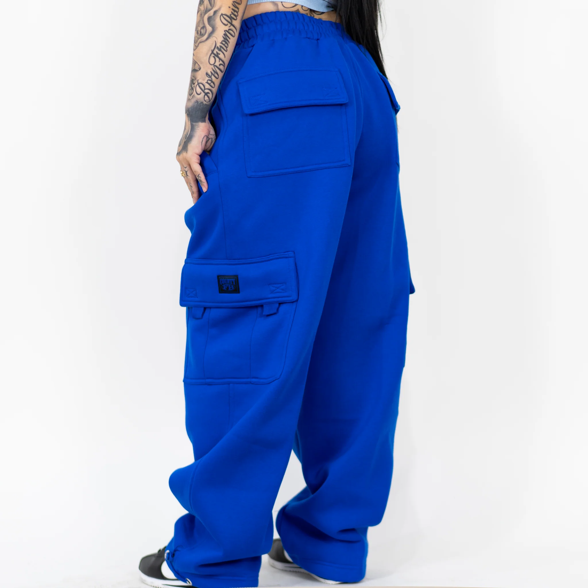 FB County Heavyweight Baggy Cargo Sweatpants - Image 39